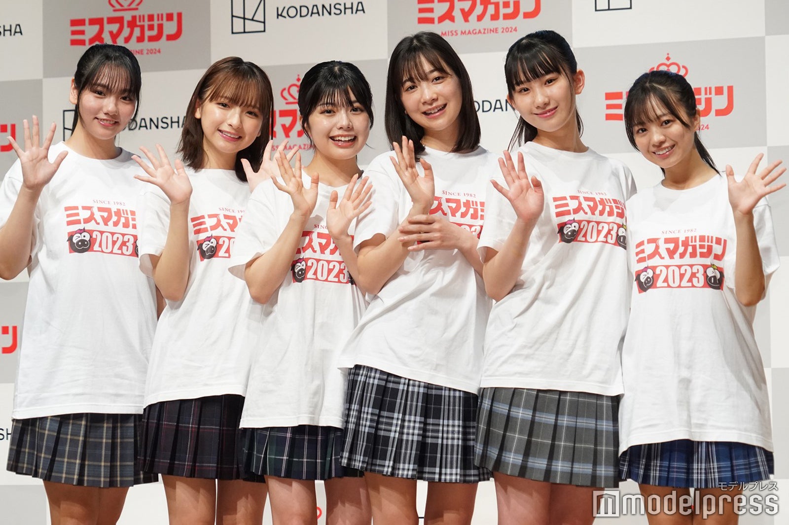 「ミスマガジン2023」吉井しえる、一ノ瀬瑠菜、松田実桜、今森茉耶、西尾希美、加藤綾乃
（C）モデルプレス