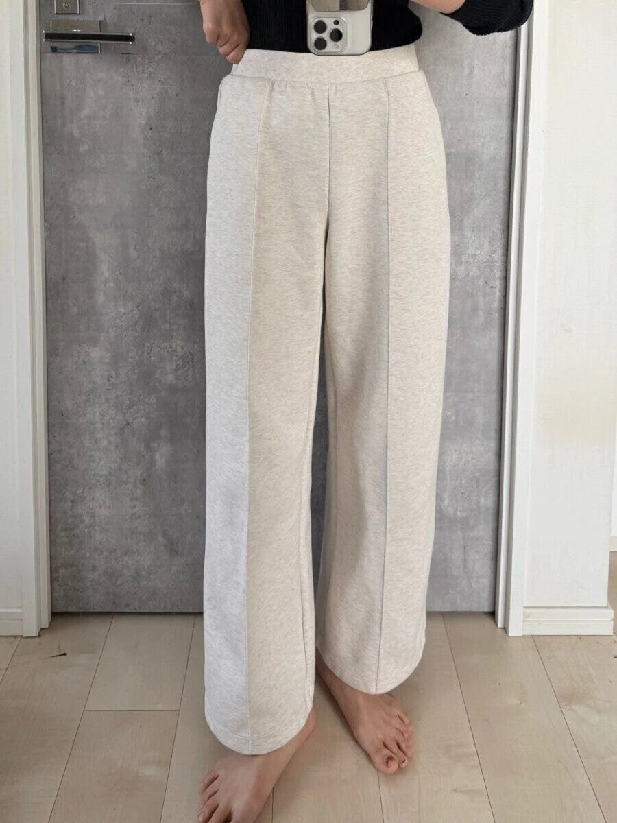 2026春ユニクロスウェットストレートパンツ／30