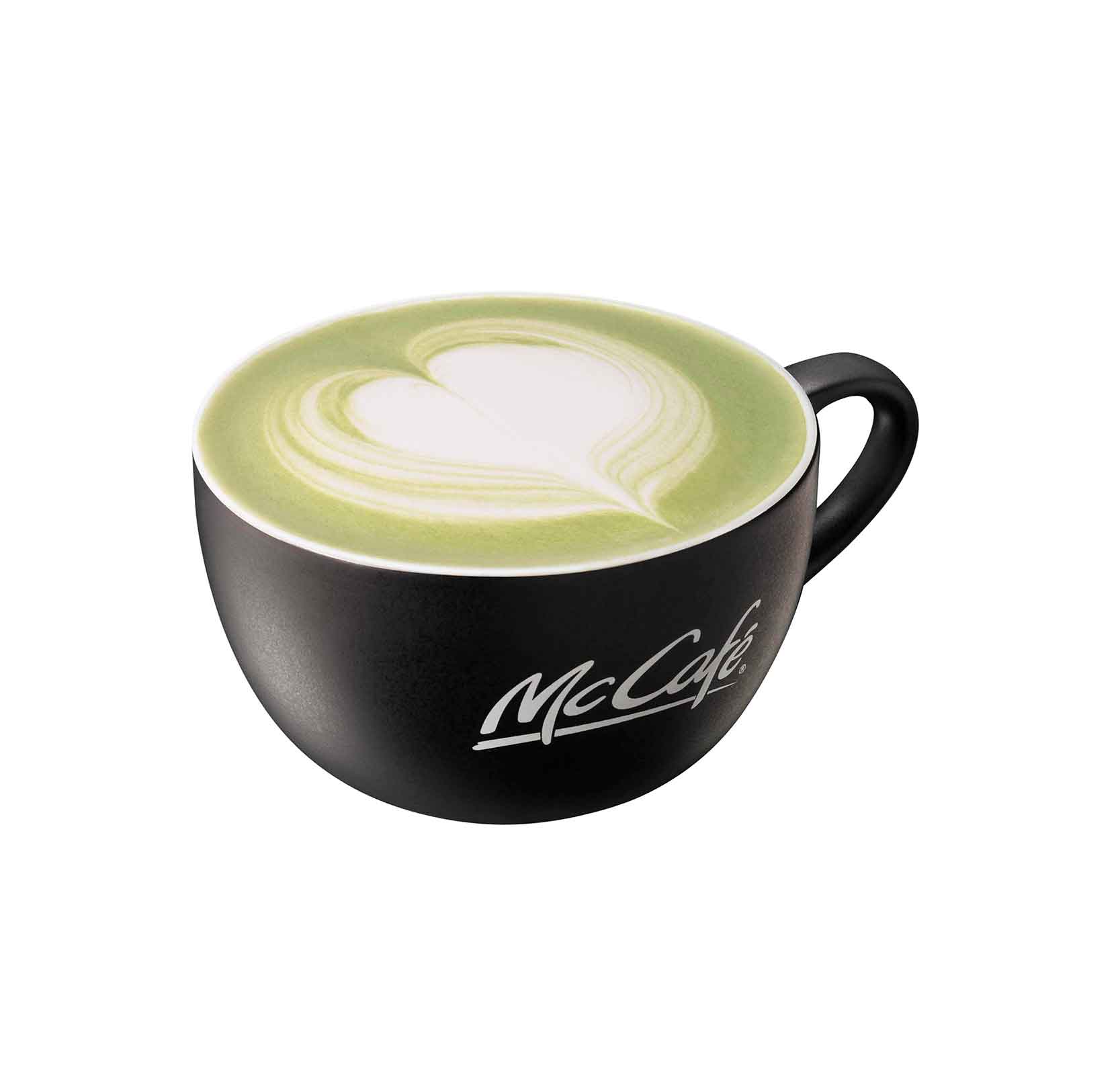 抹茶ラテ／画像提供：日本マクドナルド株式会社