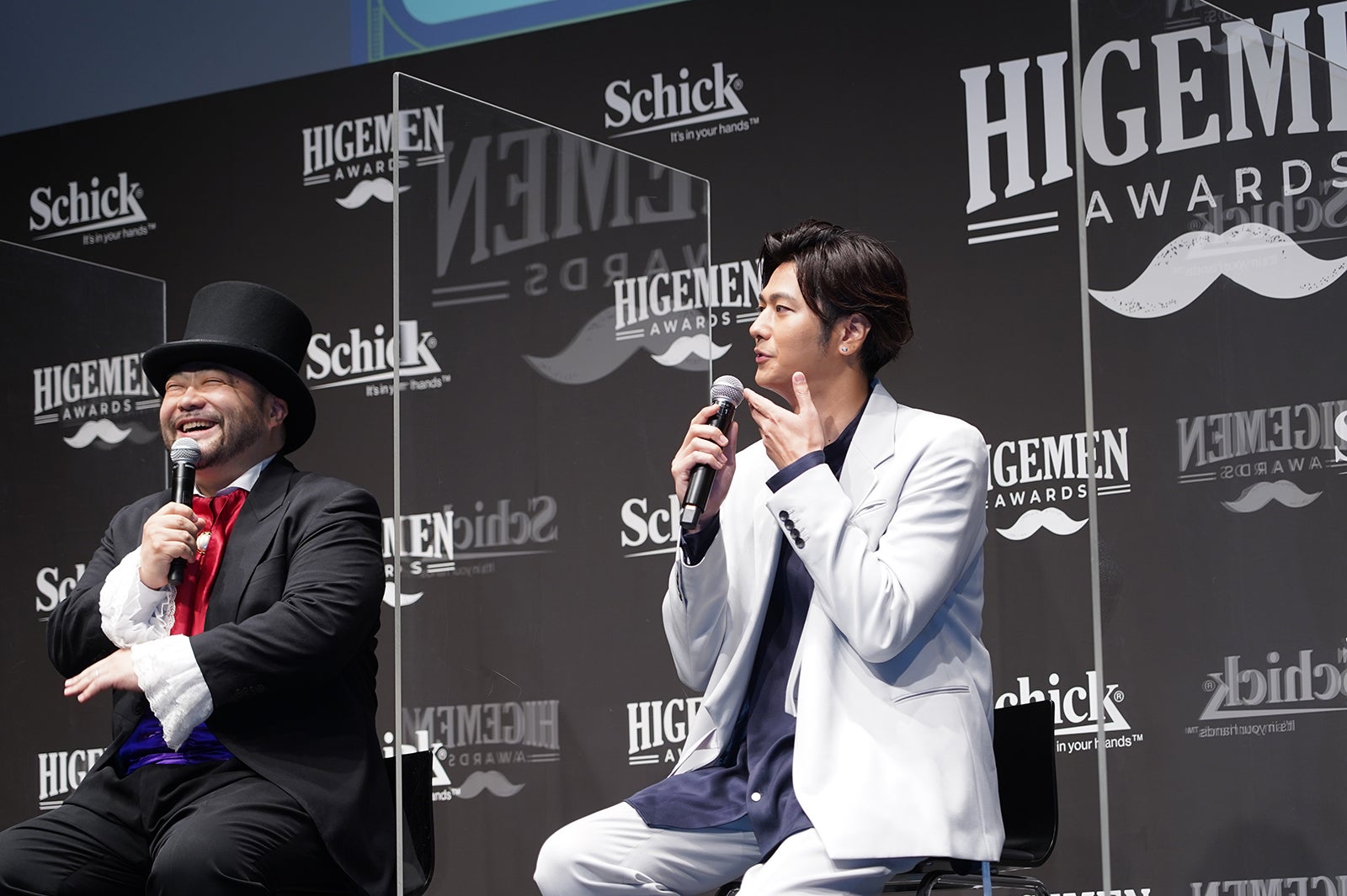 山田ルイ53世、速水もこみち（提供写真）