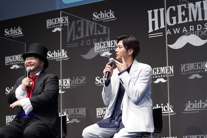 山田ルイ53世、速水もこみち(提供写真)