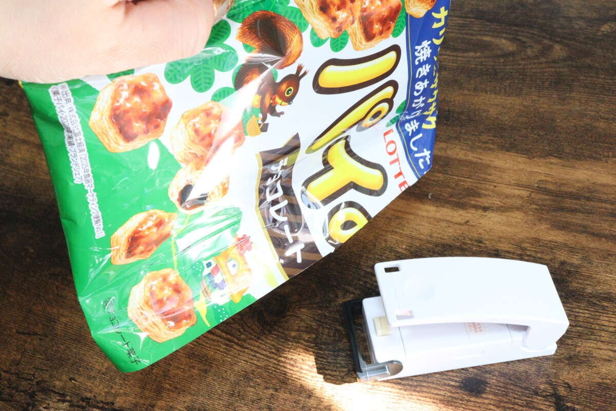 イージーシーラー（ホワイト）　使用後の状態