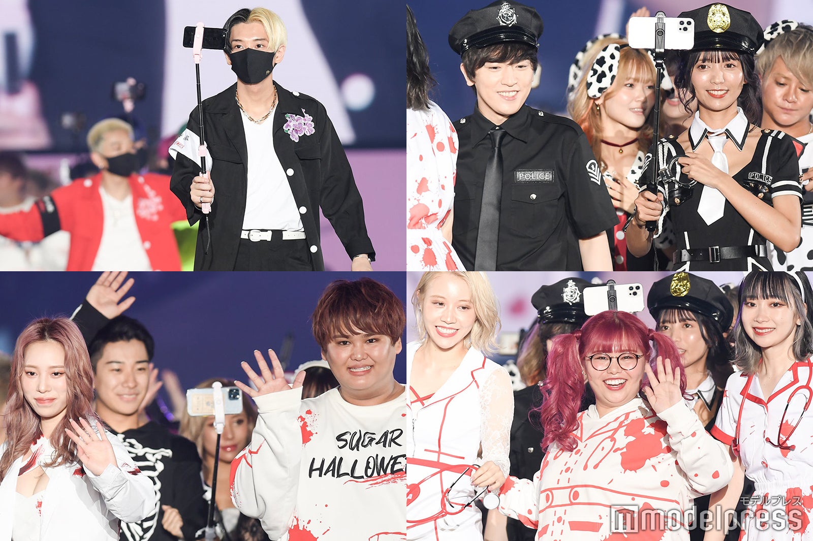 ヒカル・パパラピーズ・ヴァンゆんら人気YouTuber、ハロウィンコスプレで大阪に集結＜関コレ2021A／W＞