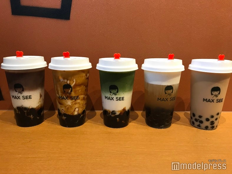 『MAX SEE（マックスシー）』のタピオカはインスタ映えもばっちり。