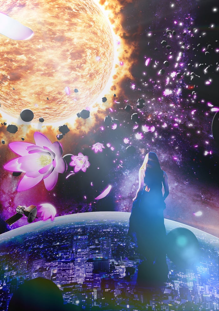 宇宙のファンタジア～奇跡の星・美しい地球を目指す感動体験～／画像提供：ハウステンボス