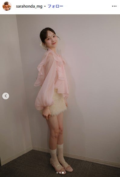 本田紗来公式Instagramより