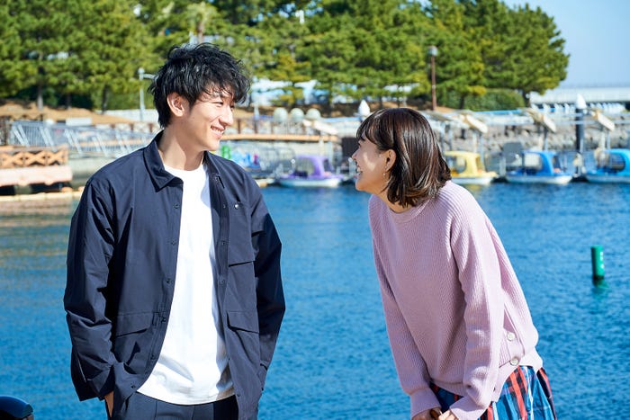 大貫勇輔、松井愛莉「子宮恋愛」第8話(C)ytv