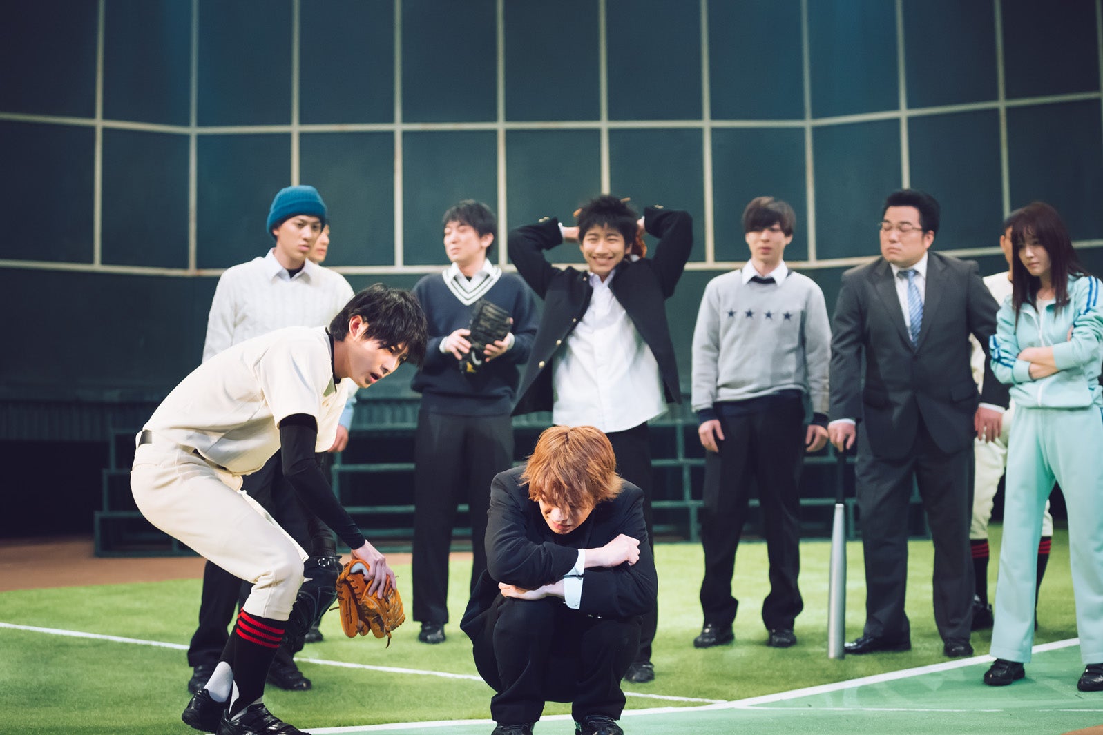 2018年2月上演の「おおきく振りかぶって」より（提供写真）