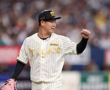 阪神・伊原が今季初勝利の権利を持って降板 初の開幕ローテ入りで5回1安打1失点