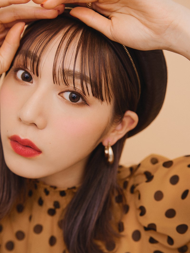 「ジューシーリブティント02 バラタレッド」使用イメージ（提供写真）