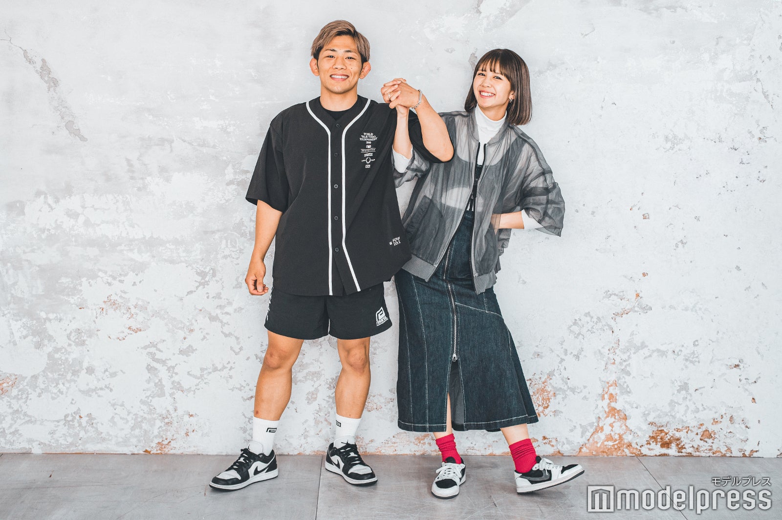 伊藤盛一郎選手、菅原美優選手（C）モデルプレス