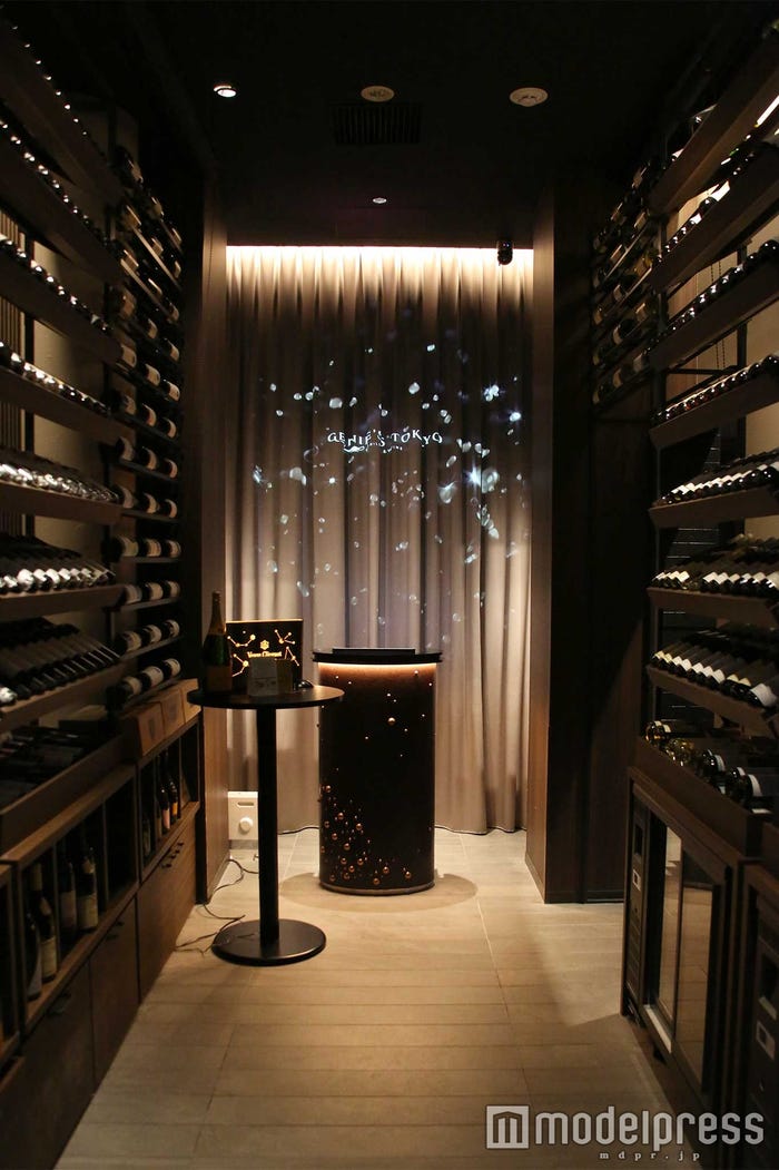 エントランスそのものがワインセラー(C)モデルプレス