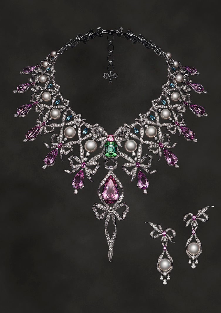 ミキモト「The Bows」ジュエリー（提供写真）