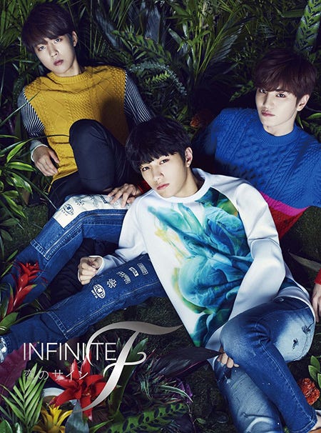 INFINITE F「恋のサイン」初回限定盤B(2014年11月19日発売)