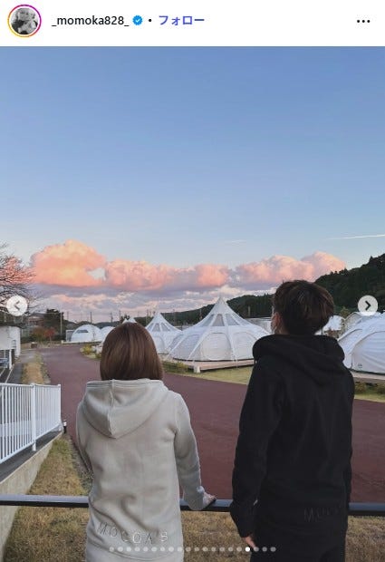 桃華絵里Instagramより
