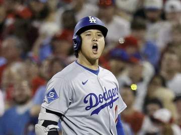 大谷翔平が絶叫！五回1死満塁でタティスを併殺で4勝目の権利得る 今季最短5回3安打無失点降板→規定に1回足りずで防御率0.73も規定投球到達ならず