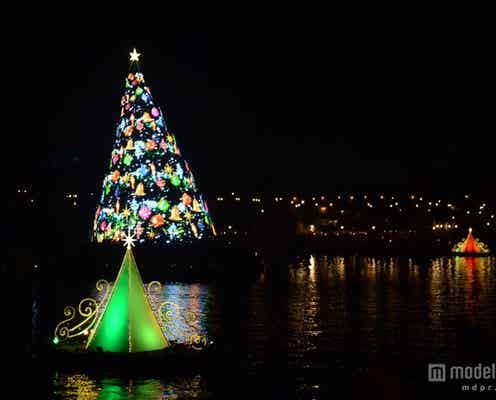 ディズニーシー、クリスマスムード満載のスペシャルな夜をお届け