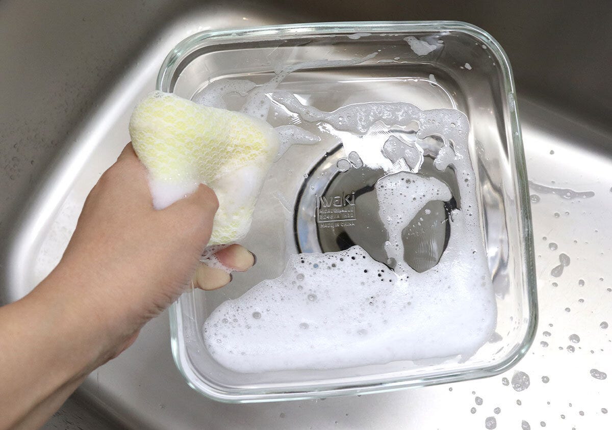 洗えばスルンと汚れが落ちてピカピカに