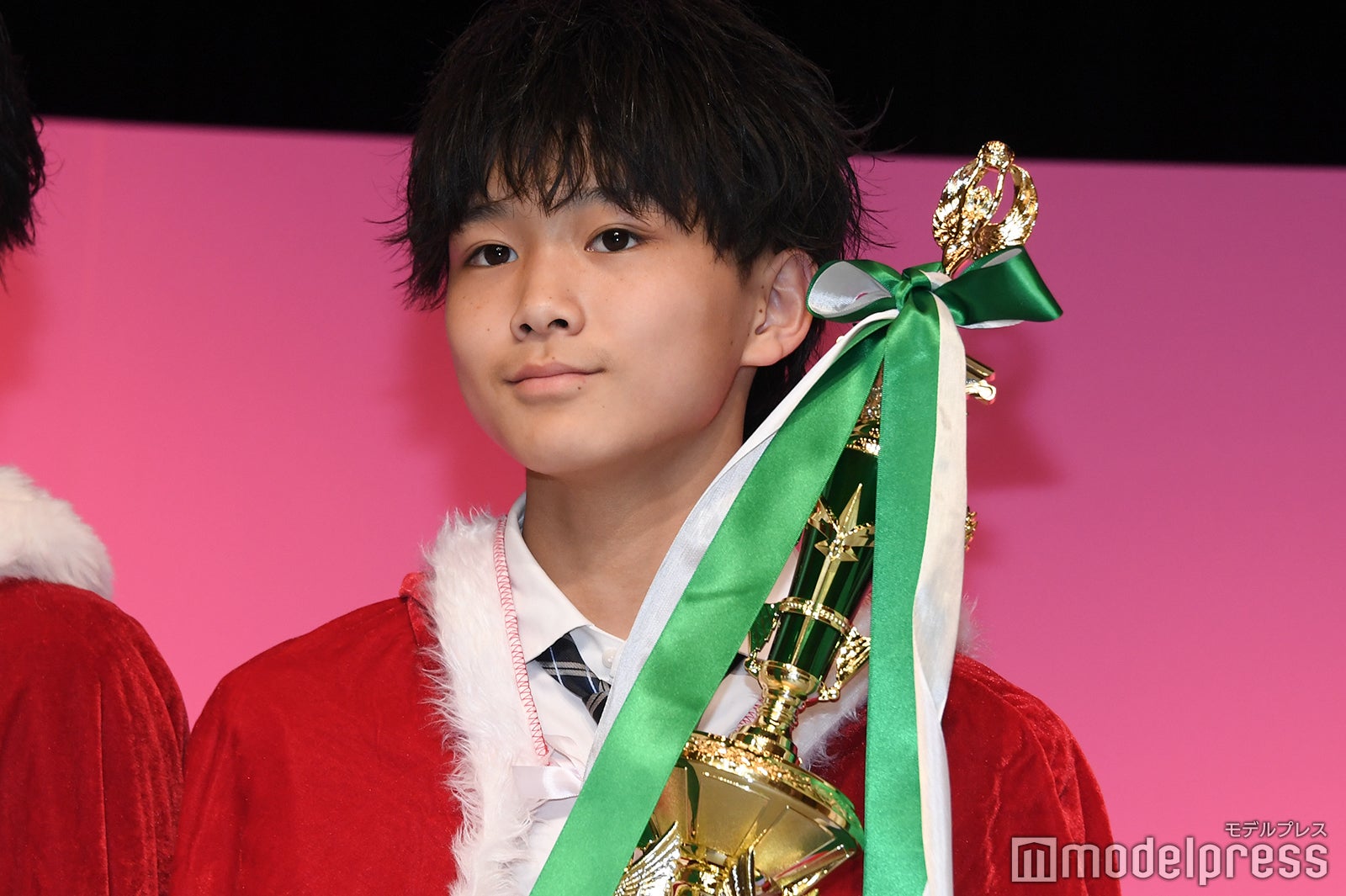 「男子中学生ミスターコン2025」準グランプリ・白坂洵くん（C）モデルプレス