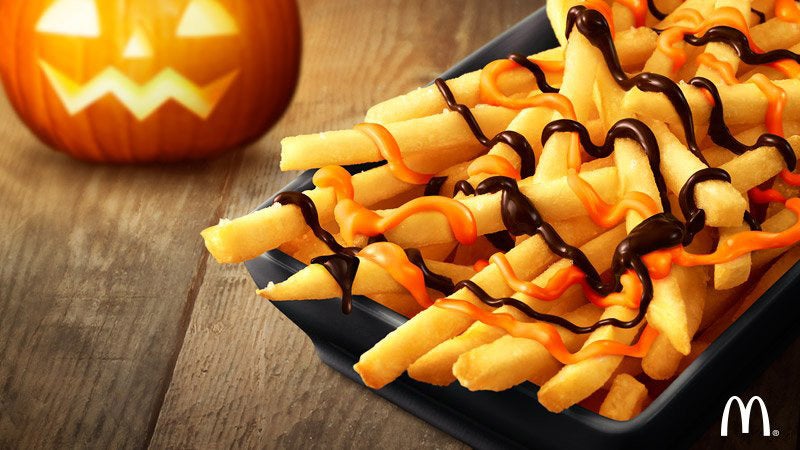 マック、「チョコポテト」がハロウィン仕様で復活 