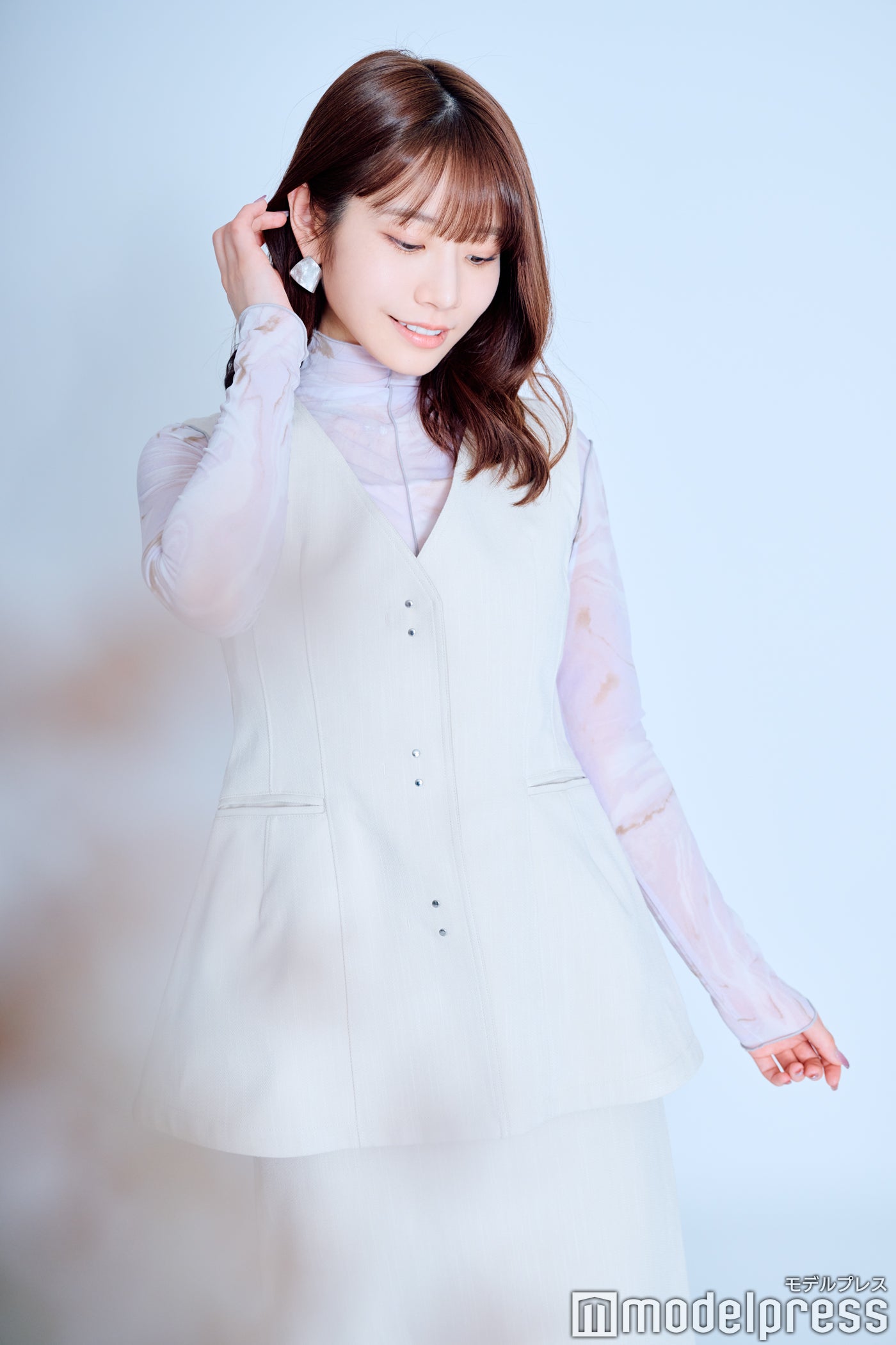 河北彩伽（C）モデルプレス