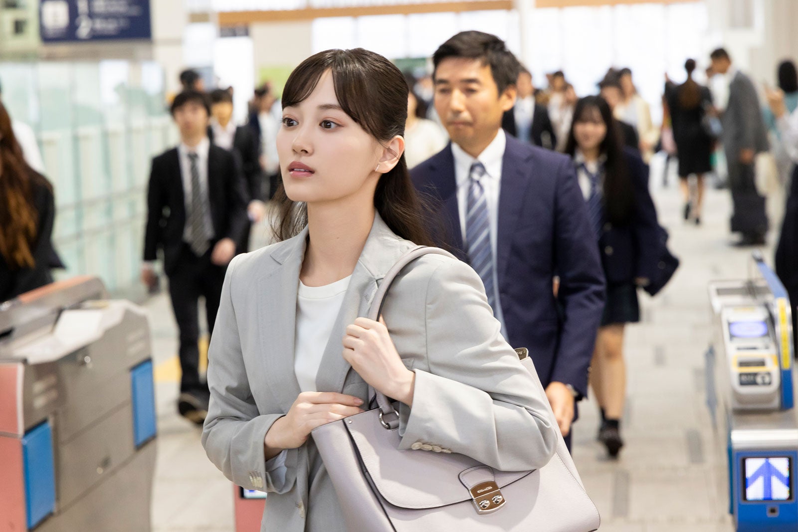 山下美月「小さな毎日、大きな世界」篇メイキングより（提供写真）