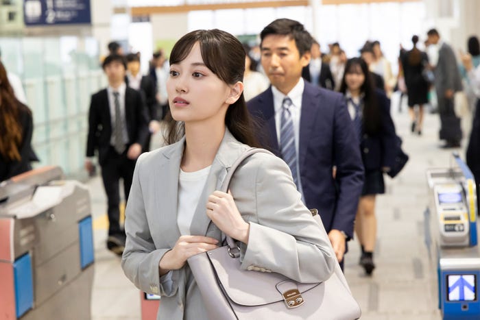 山下美月「小さな毎日、大きな世界」篇メイキングより(提供写真)