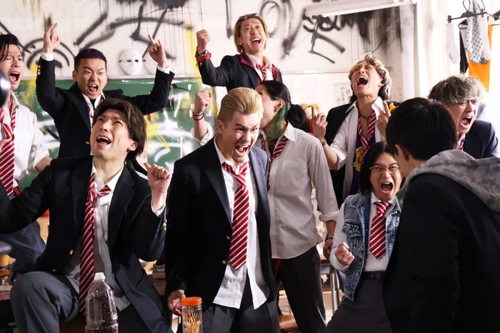 りんたろー。、森本慎太郎、矢本悠馬(C)2023「Gメン」製作委員会(C)小沢としお(秋田書店)2015