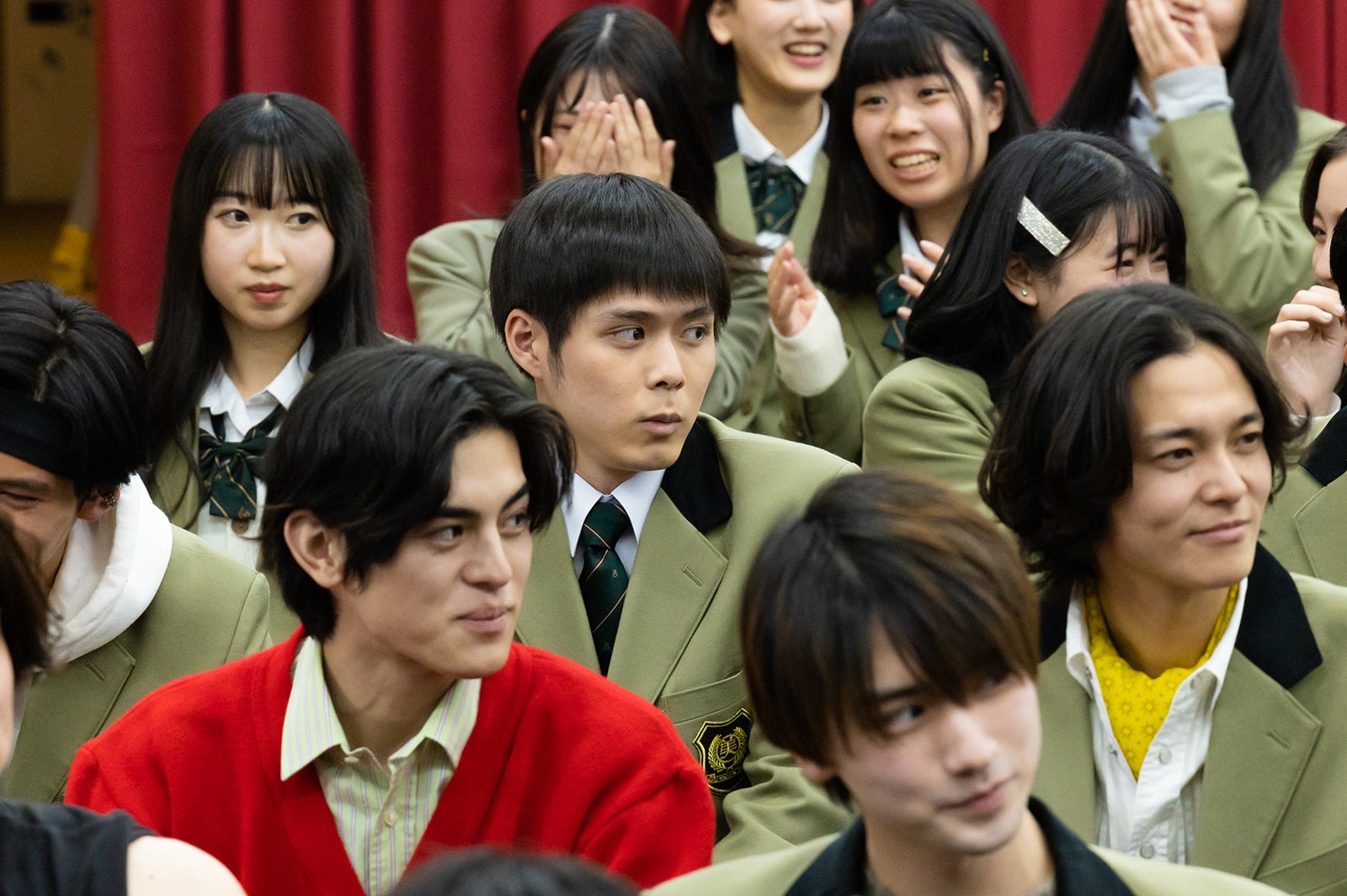 細田佳央太 「もしも、イケメンだけの高校があったら」より（C）テレビ朝日