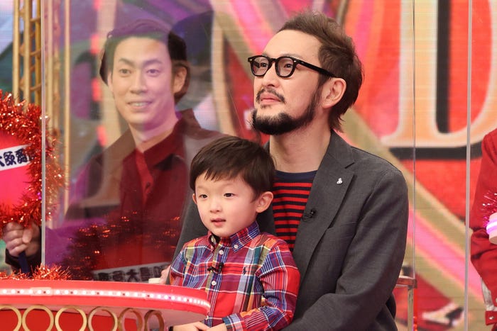 坂東巳之助、小川陽喜、中村獅童 (C)フジテレビ