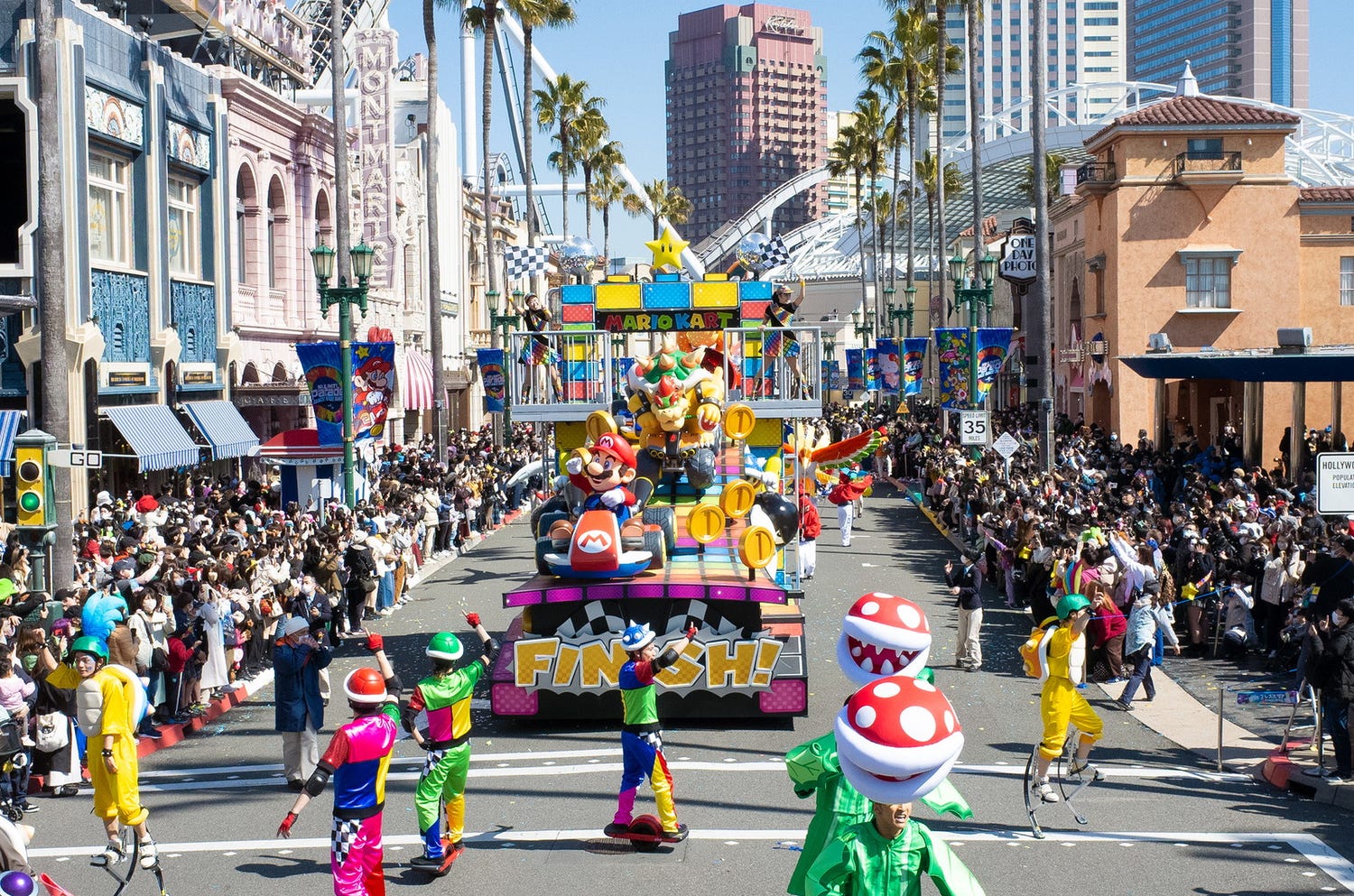 USJ「NO LIMIT!パレード」開幕!マリオ&ポケモンが初競演“2年半ぶり”データイムパレード初公開