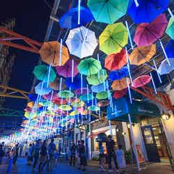 光のアンブレラストリート/画像提供:ハウステンボス