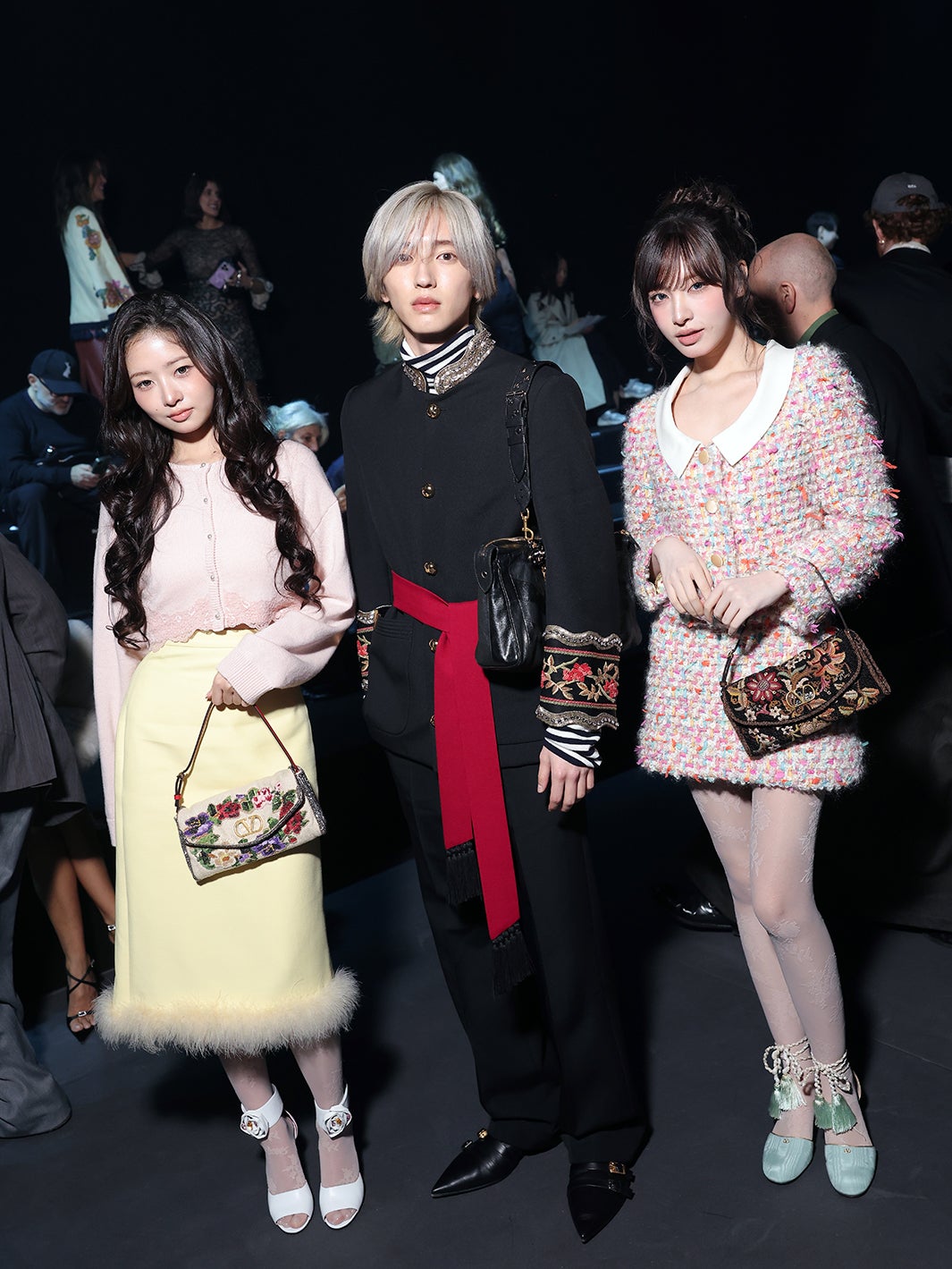 なにわ男子・道枝駿佑、IVEレイ・リズとの3ショットが話題「美男美女すぎ」「漫画の世界から出てきたみたい」