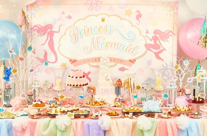 プリンセス マーメイドのスイーツパーティー 人魚姫 テーマのデザートブッフェ 女子旅プレス プリンセス マーメイドのスイーツパーティー 人魚姫 テーマのデザートブッフェ 女子旅プレス