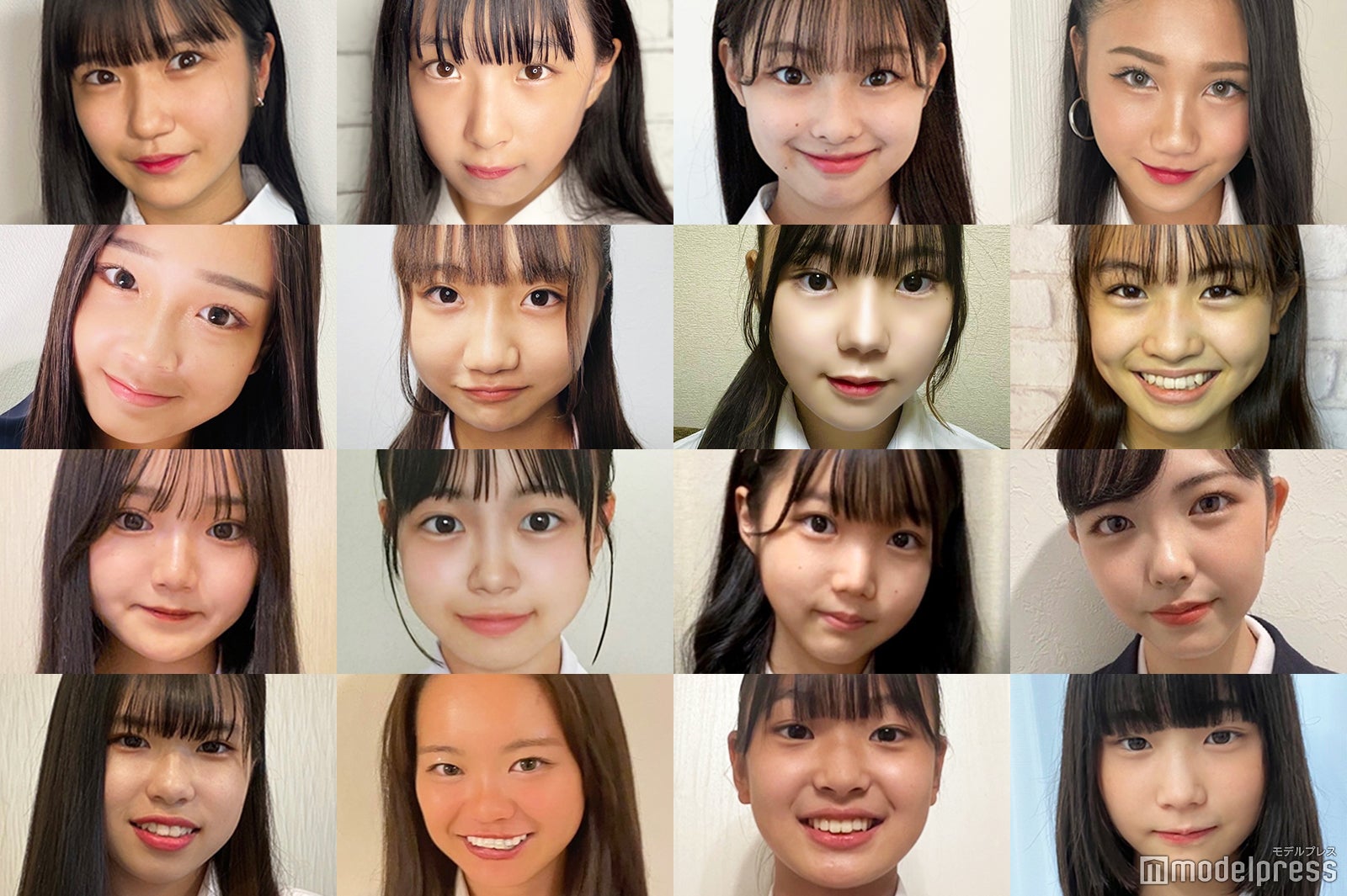 【中間速報】「JCミスコン2022」各ブロックから暫定上位4人ずつ発表＜日本一かわいい女子中学生＞