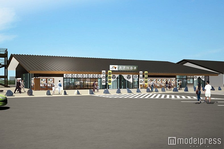 「長篠設楽原PA」イメージ／画像提供：中日本エクシス