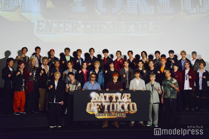 GENERATIONS from EXILE TRIBE、THE RAMPAGE from EXILE TRIBE、FANTASTICS from EXILE TRIBE、BALLISTIK BOYZ from EXILE TRIBE (C)モデルプレス