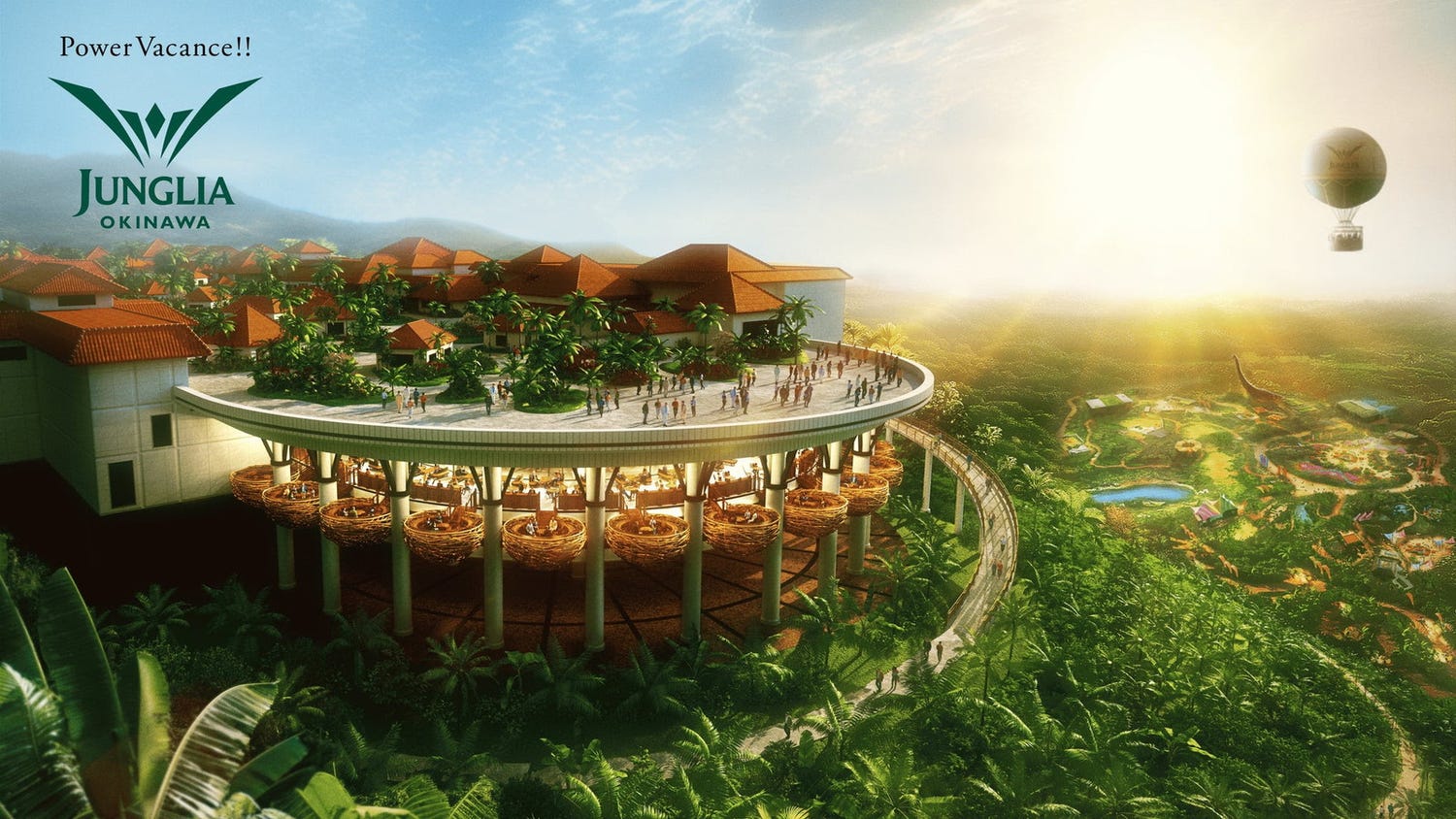 沖縄に新テーマパーク「ジャングリア」7月25日開業 アトラクション&飲食施設の一部概要明らかに