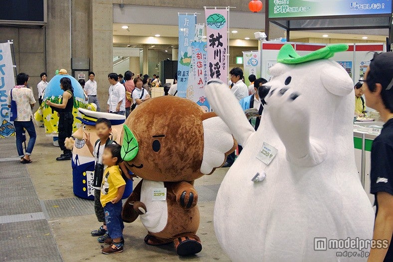 ゆるキャラが多数参加