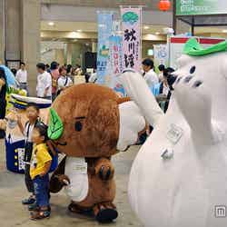 ゆるキャラが多数参加