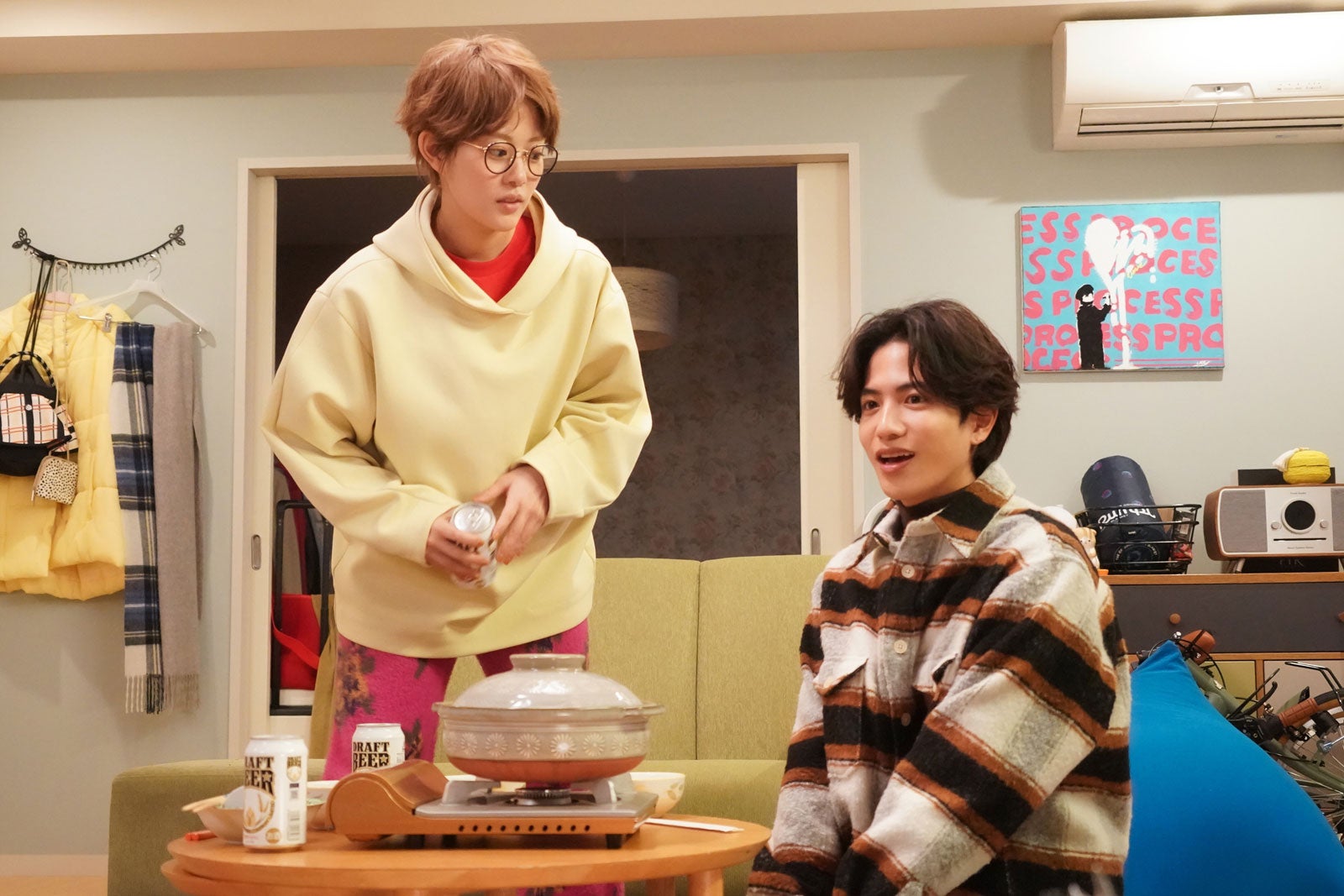 高畑充希、志尊淳／「ムチャブリ！　わたしが社長になるなんて」第6話より（C）日本テレビ