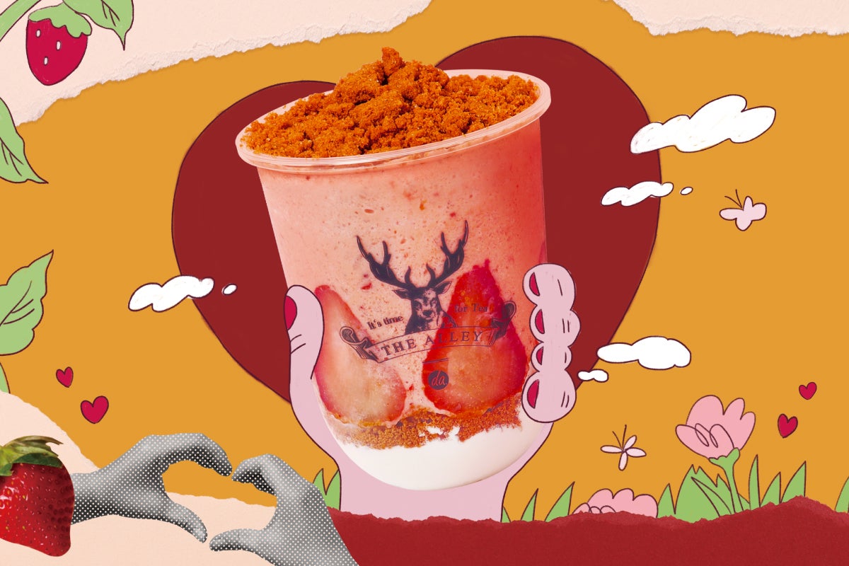 【ジ アレイ新作メニュー】苺タルト風スムージー＆黒糖タピオカチャイミルクティーが登場