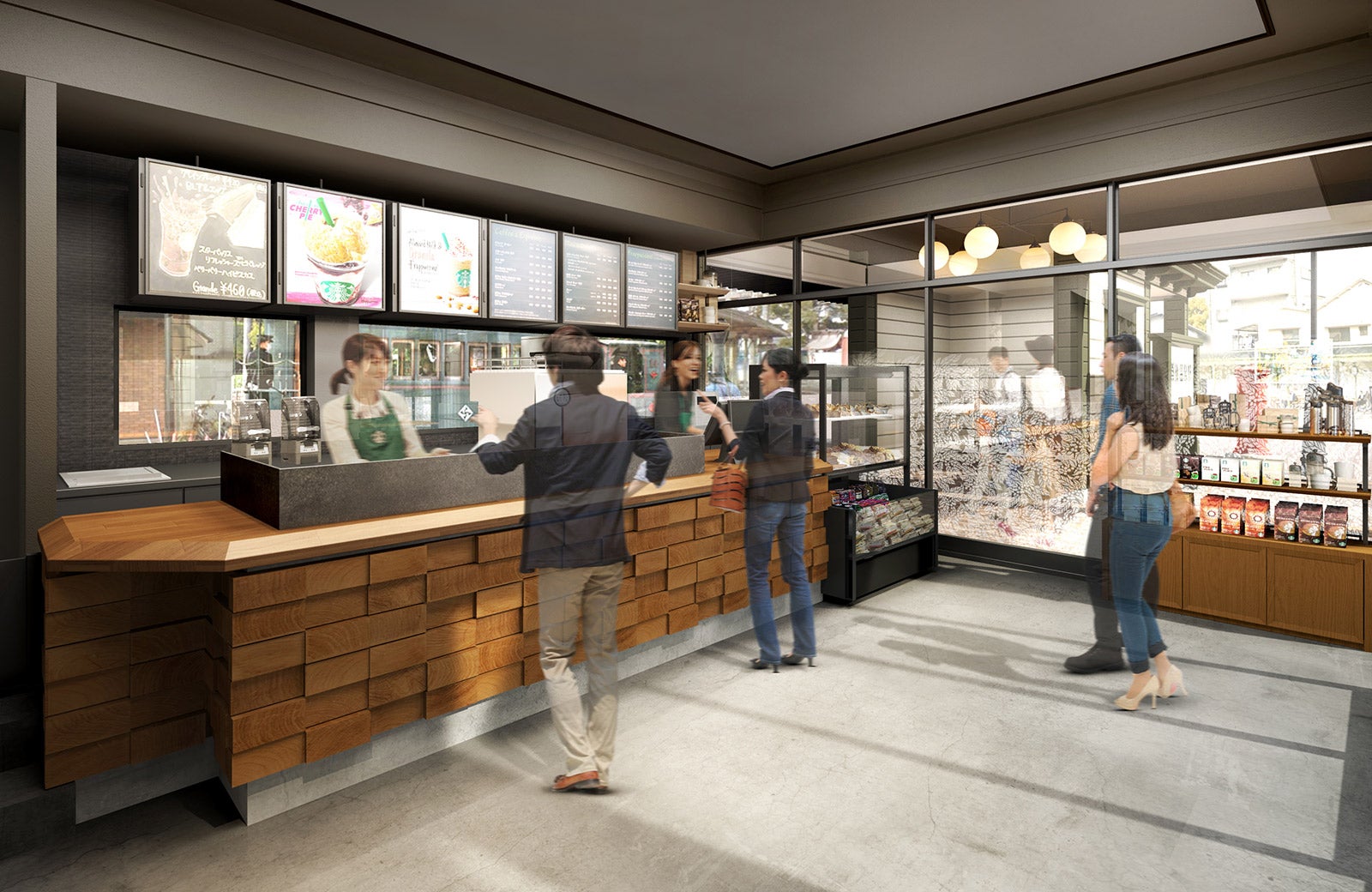 道後温泉駅舎店1階／画像提供：スターバックス コーヒー ジャパン