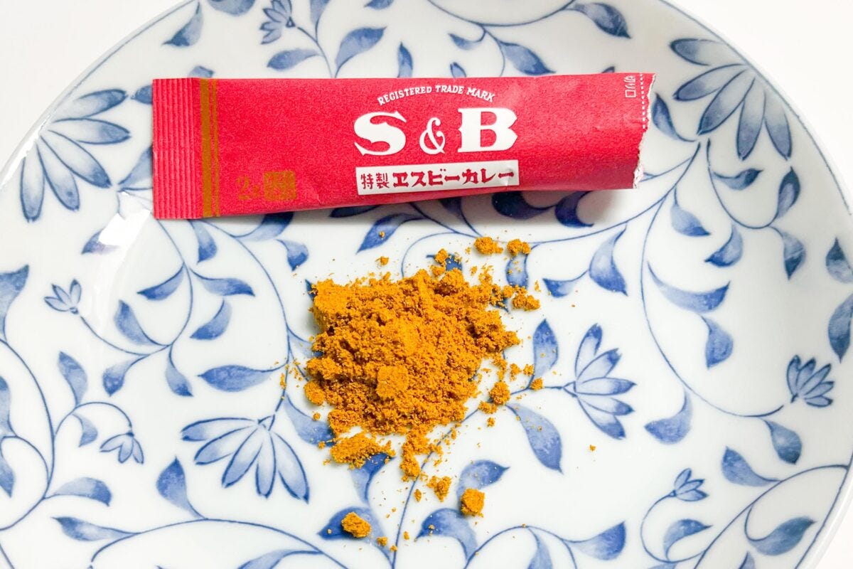 カレー粉スティック
