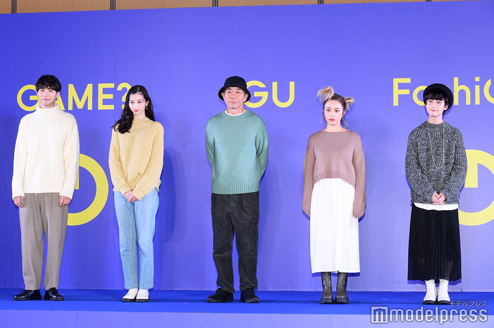福士蒼汰、中条あやみ、木梨憲武、Chara、ゆうたろう （C）モデルプレス
