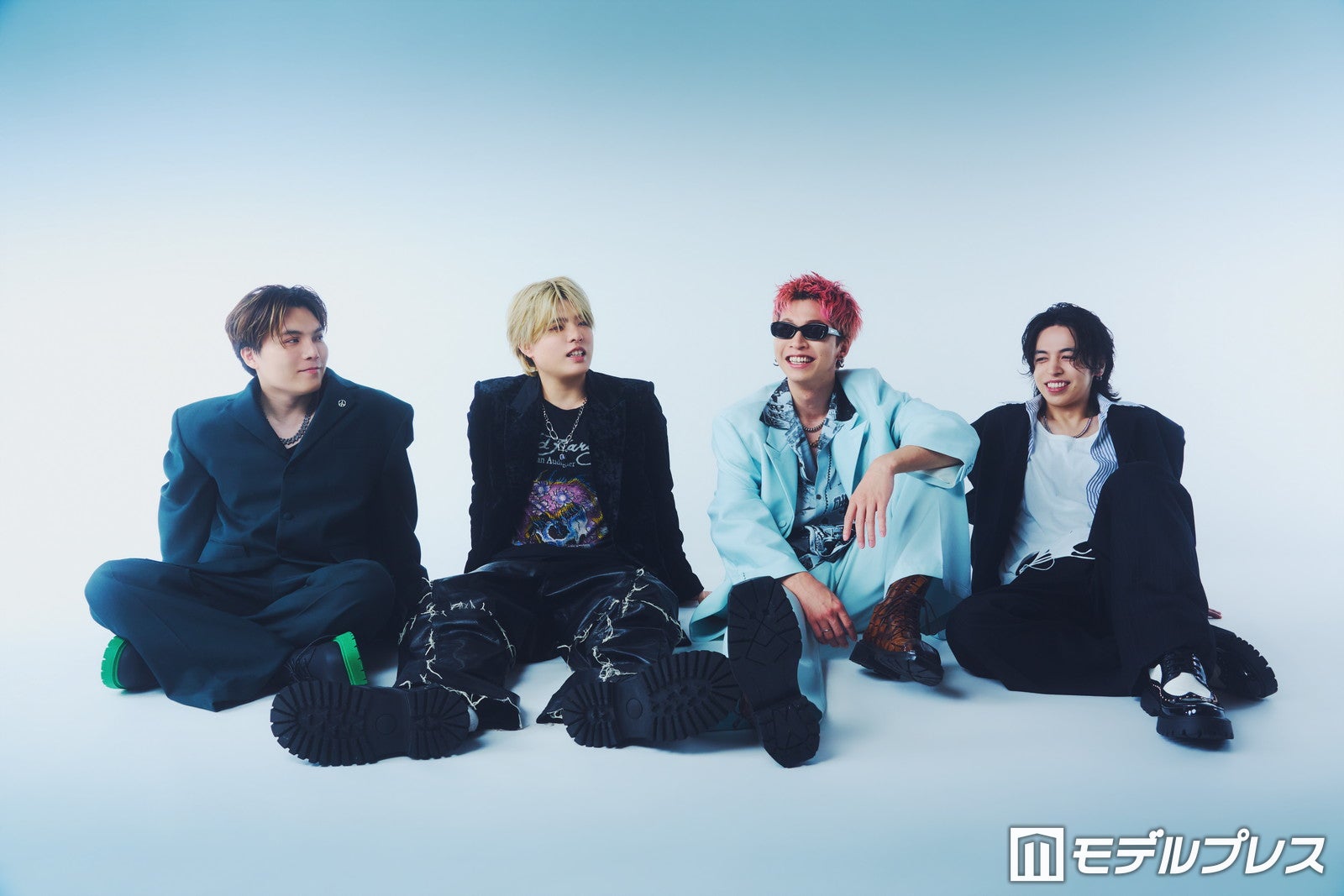 （左から）Lumel、Tasuku、Moto、hiroto（C）モデルプレス