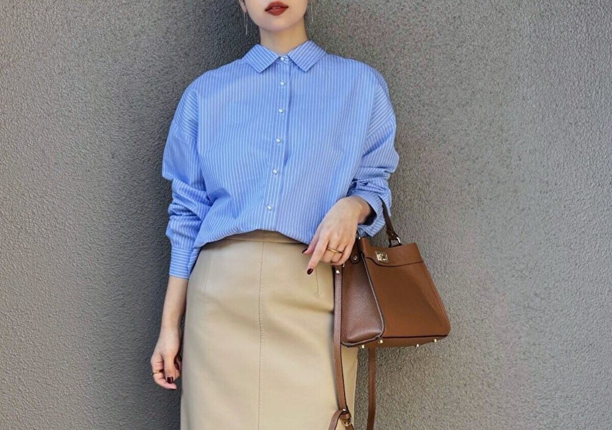 今春はストライプシャツの爽やかブルーで垢抜ける♡おしゃれさんの着回しコーデ5選