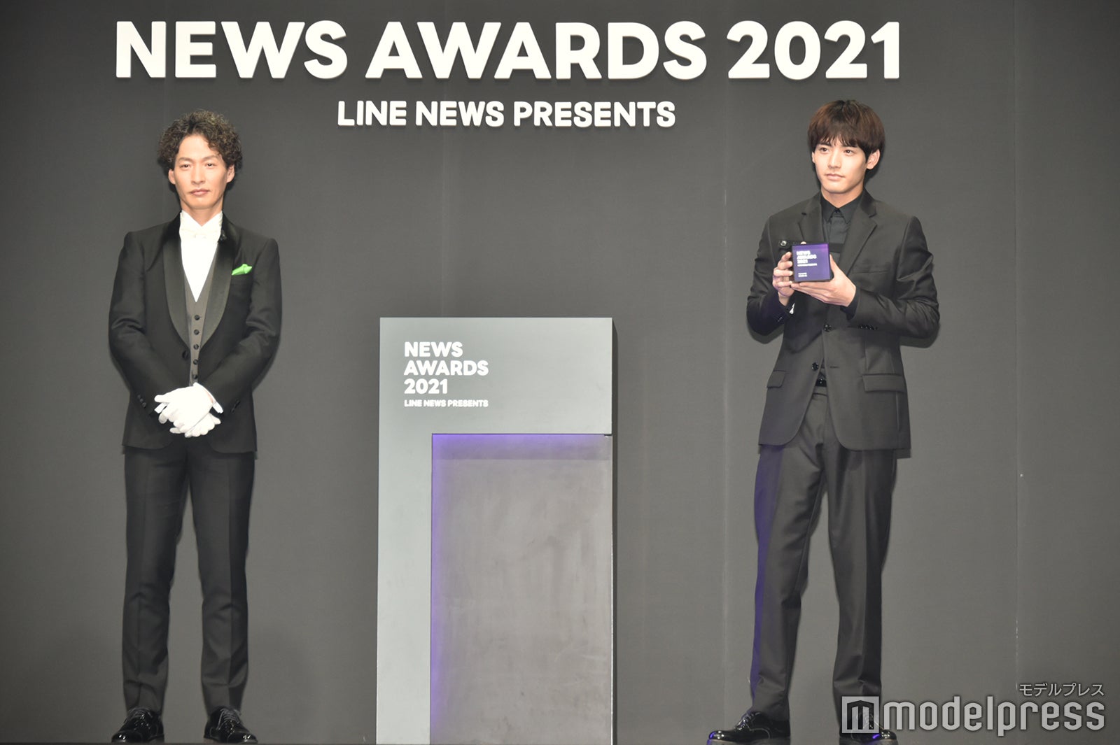 島村武志（LINE株式会社取締役ポータルカンパニーCEO）、赤楚衛二（C）モデルプレス