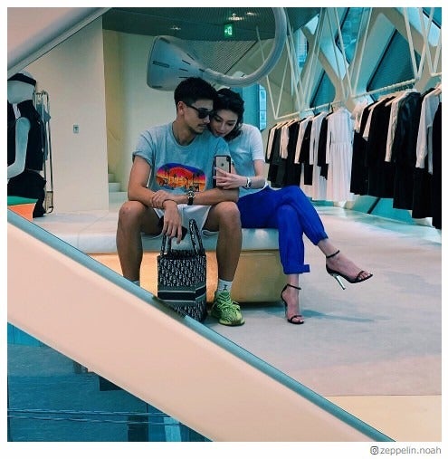 島袋聖南、恋人・石倉ノアとのラブラブ写真公開「支えられてます」