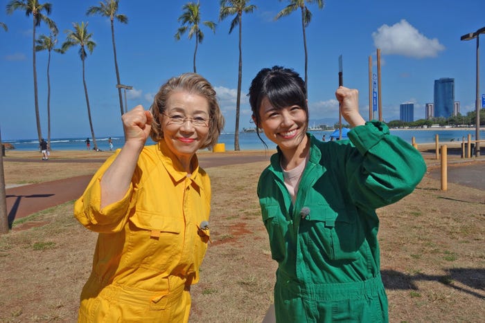 西川ヘレン・中島めぐみアナ(写真提供:関西テレビ)